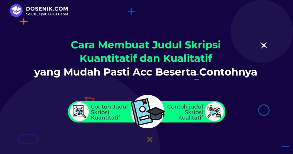 Cara membuat judul skripsi