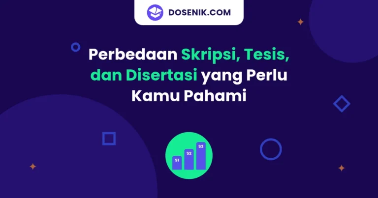 Perbedaan skripsi, tesis, dan disertasi — Dosenik
