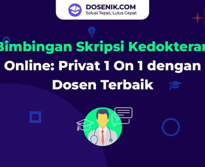 Bimbingan skripsi kedokteran