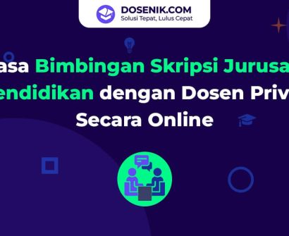 Jasa bimbingan skripsi jurusan pendidikan