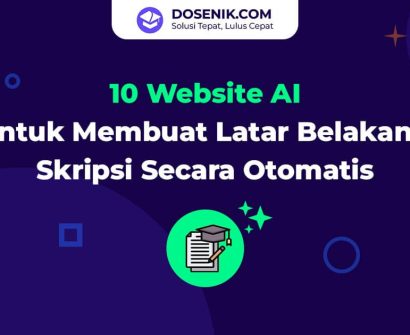 Web AI untuk membuat latar belakang skripsi